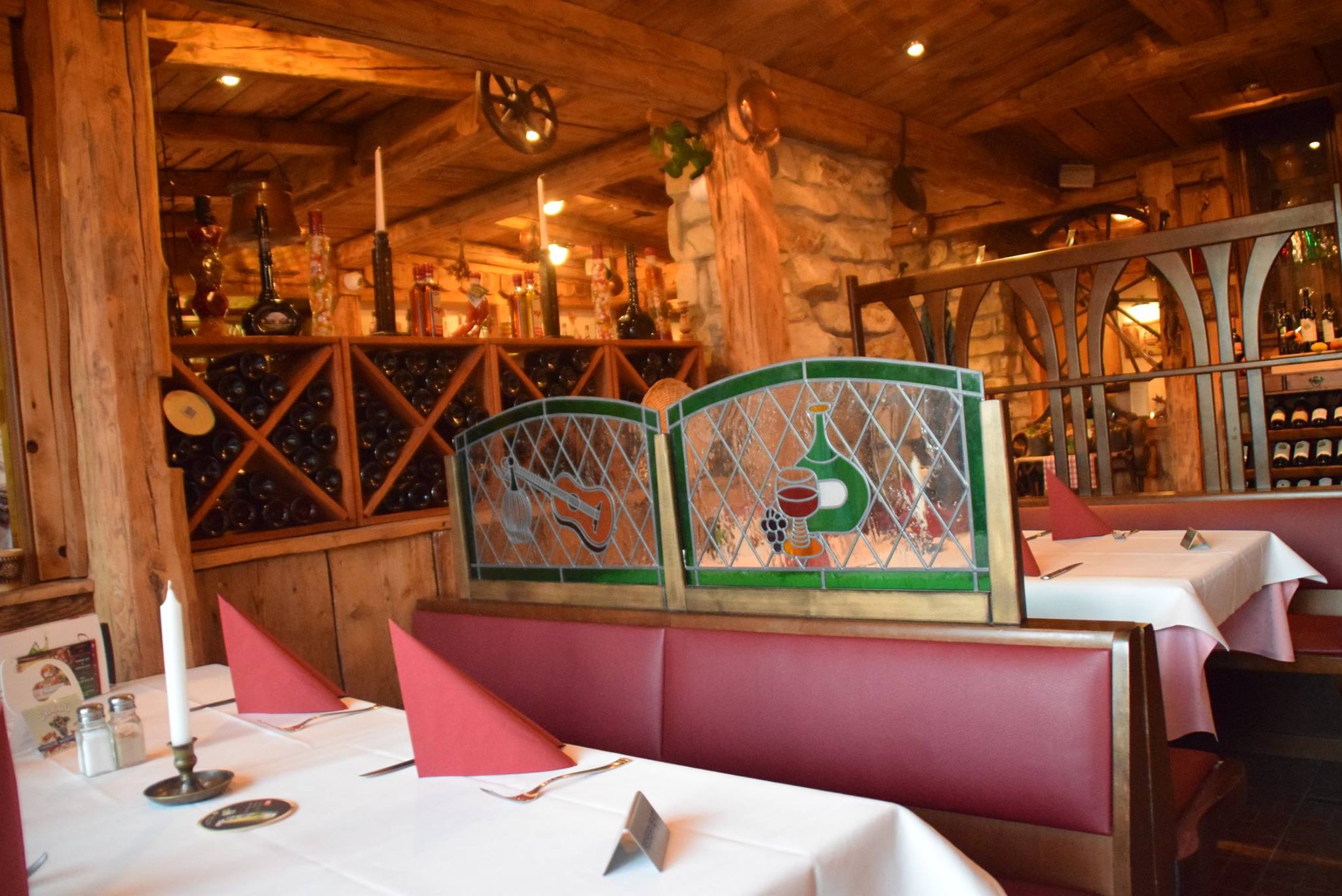Feiern in der Villa Romantica