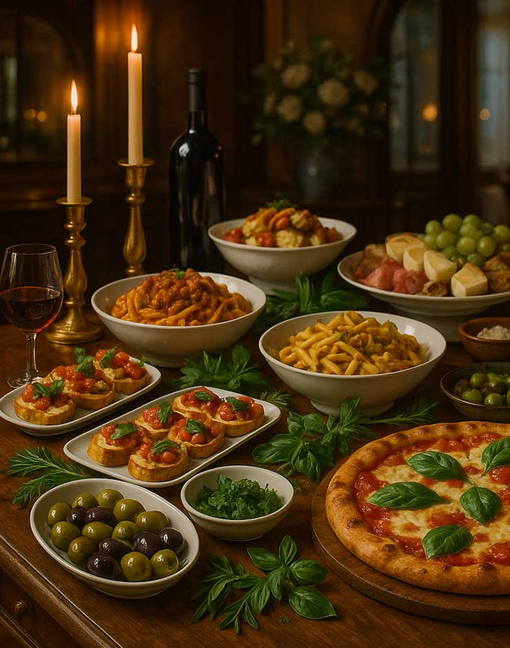 Buffet für Gruppen bis 30 Personen